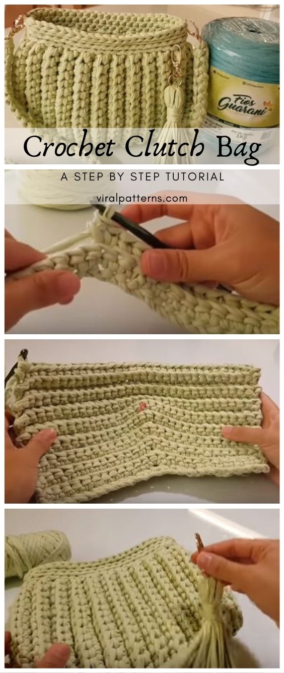 Crochet Clutch Bag