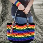 Bobble Stitch Colorful Bag
