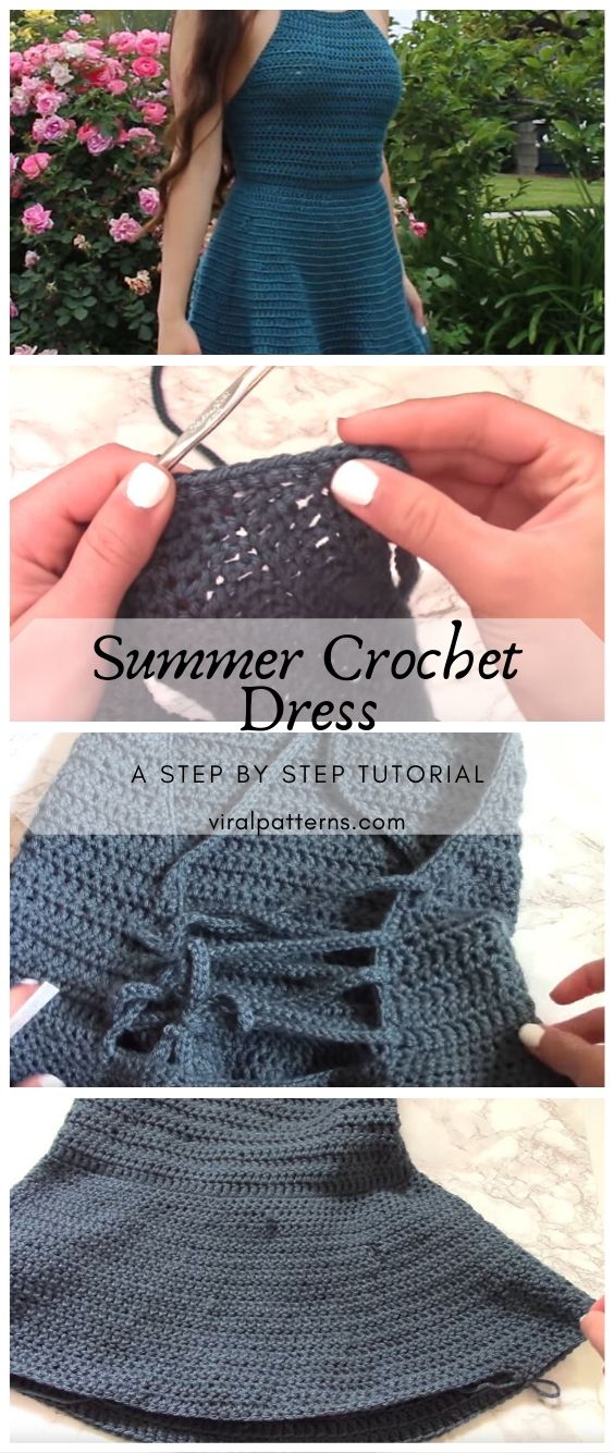 Summer Crochet Dress Tutorial