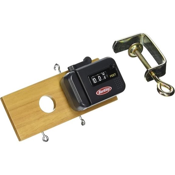 Lacis Yarn Counter with Clamp Black