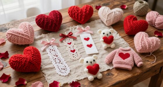 valentine s crochet knitting gifts